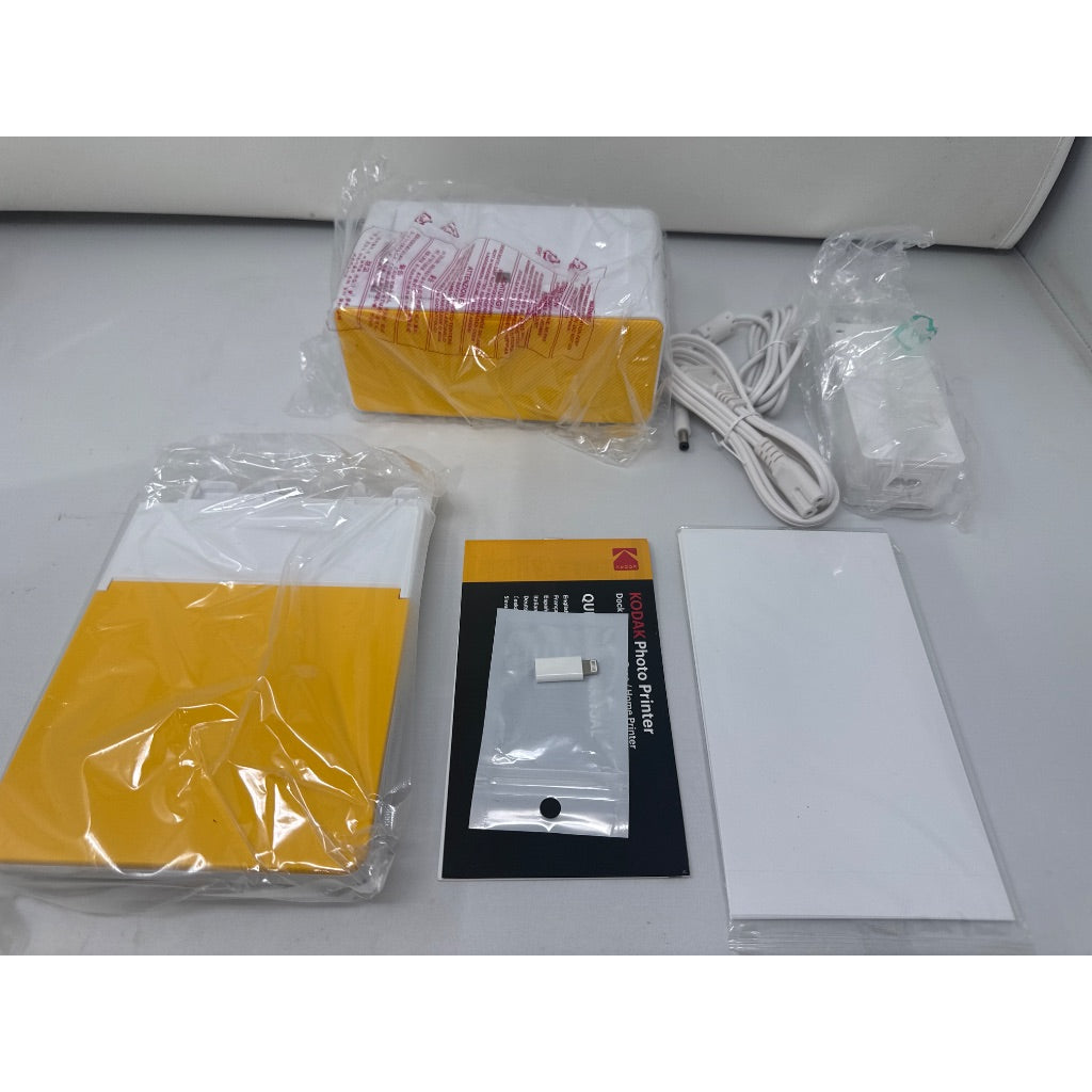 KODAK Dock Plus 4PASS Instant Photo Printer (4x6 Inches) + 10 Sheets
