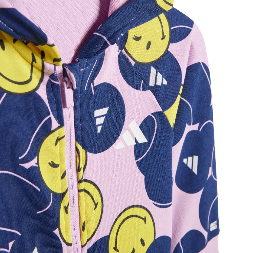 adidas Unisex-Baby x Smiley World Sportswear Onesie - Size 18mos.
