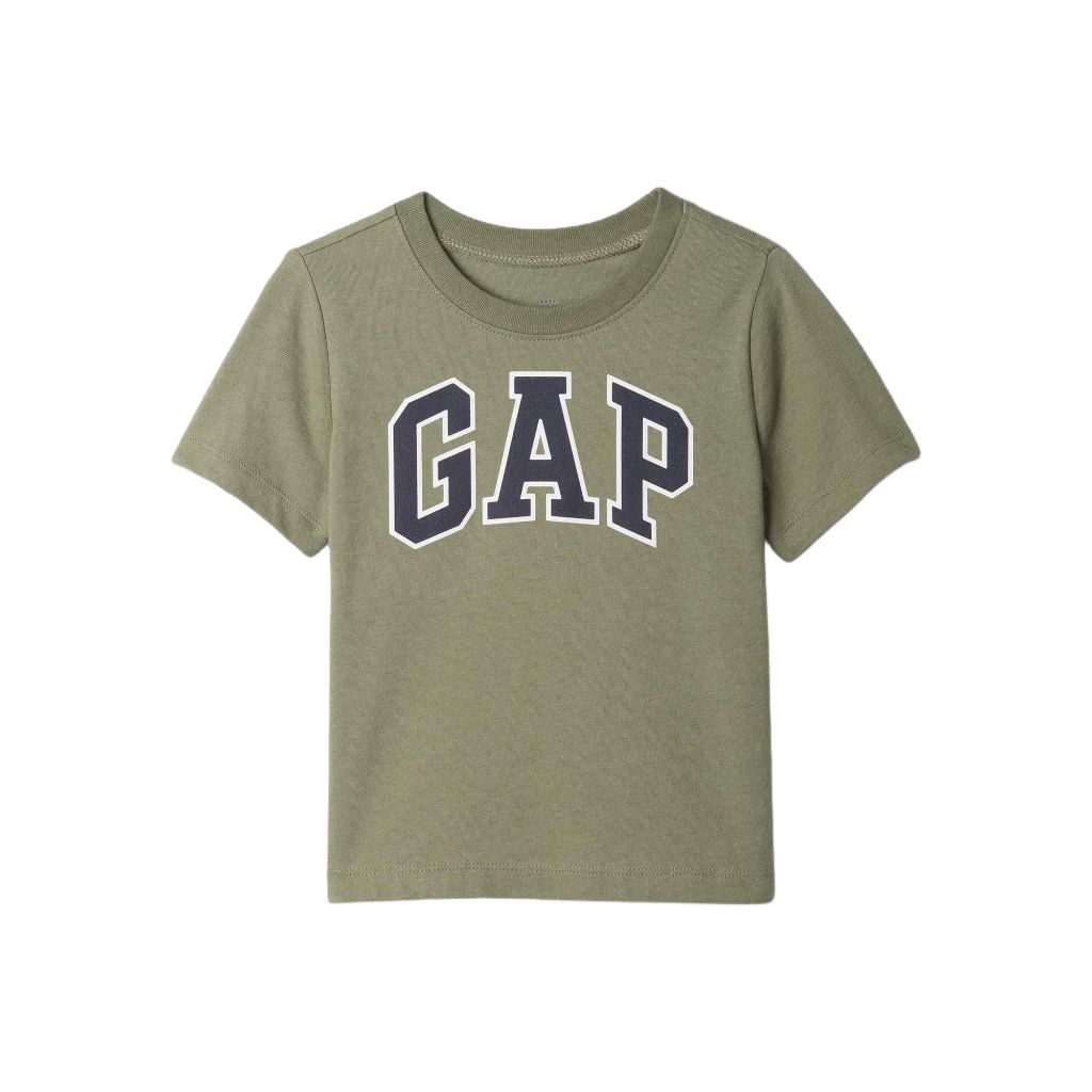 GAP Boys' Logo Tee, Walden Green, 6-12 Months