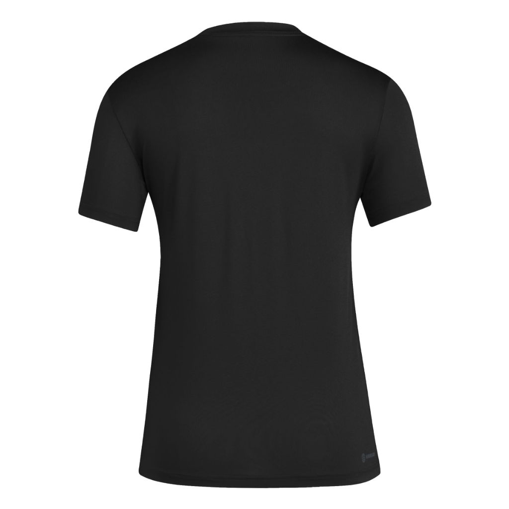 adidas Women's MLS Soccer Pre-Game Short Sleeve T-Shirt - Inter Miami CF, Black (XL)