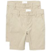 The Children's Place Girl's Chino Shorts, Sandy, 5