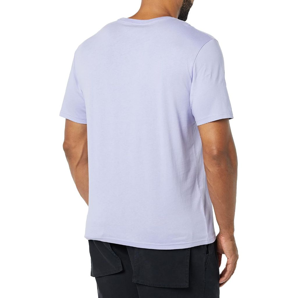 Amazon Essentials Men's Slim Fit Short Sleeve T-Shirt - Dark Blue & Lavender, Size XS (2ct)