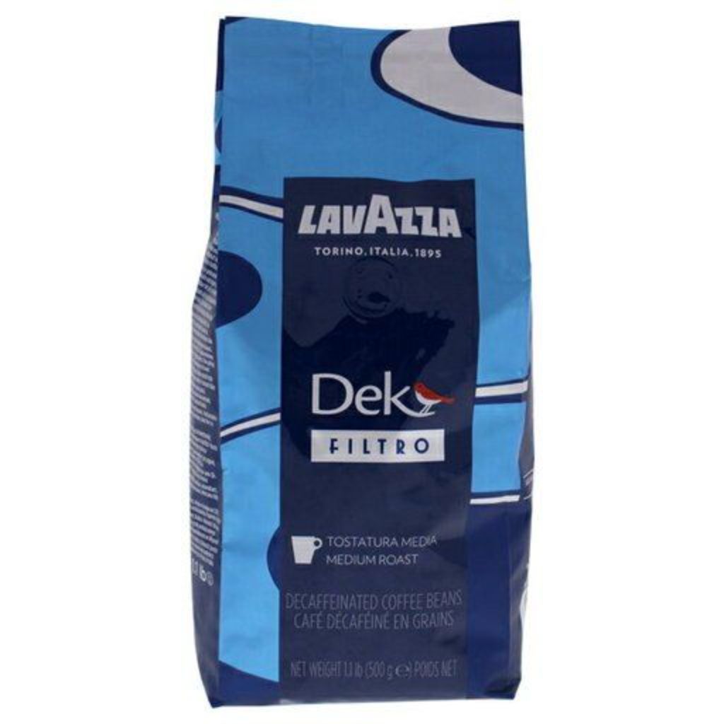 Lavazza Dek Filtro Medium Roast Decaffeinated Coffee Beans 17.6 OZ