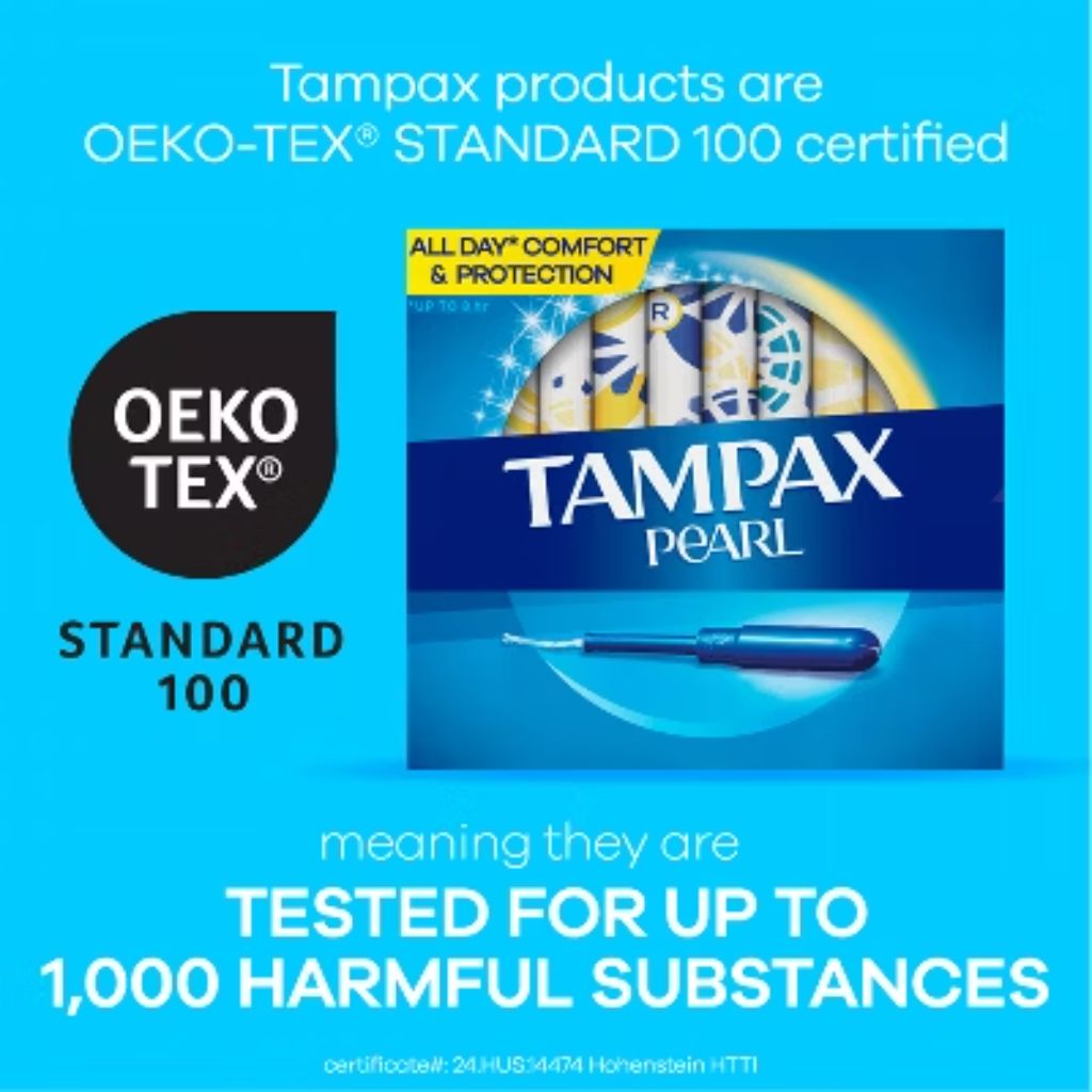 Tampax Pearl Duo Pack Regular/Super Tampons - 48ct