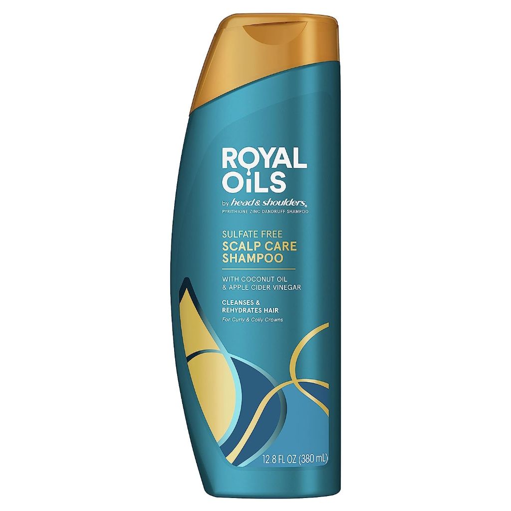 Head & Shoulders Anti-Dandruff Shampoo, Royal Oils Moisturizing Shampoo, 12.8 fl oz