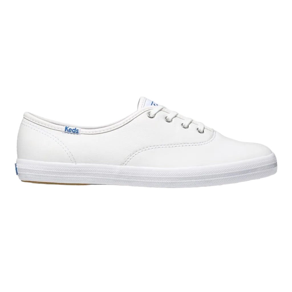 Keds Women's Champion Original Canvas Sneaker, White, 7.5 S US
