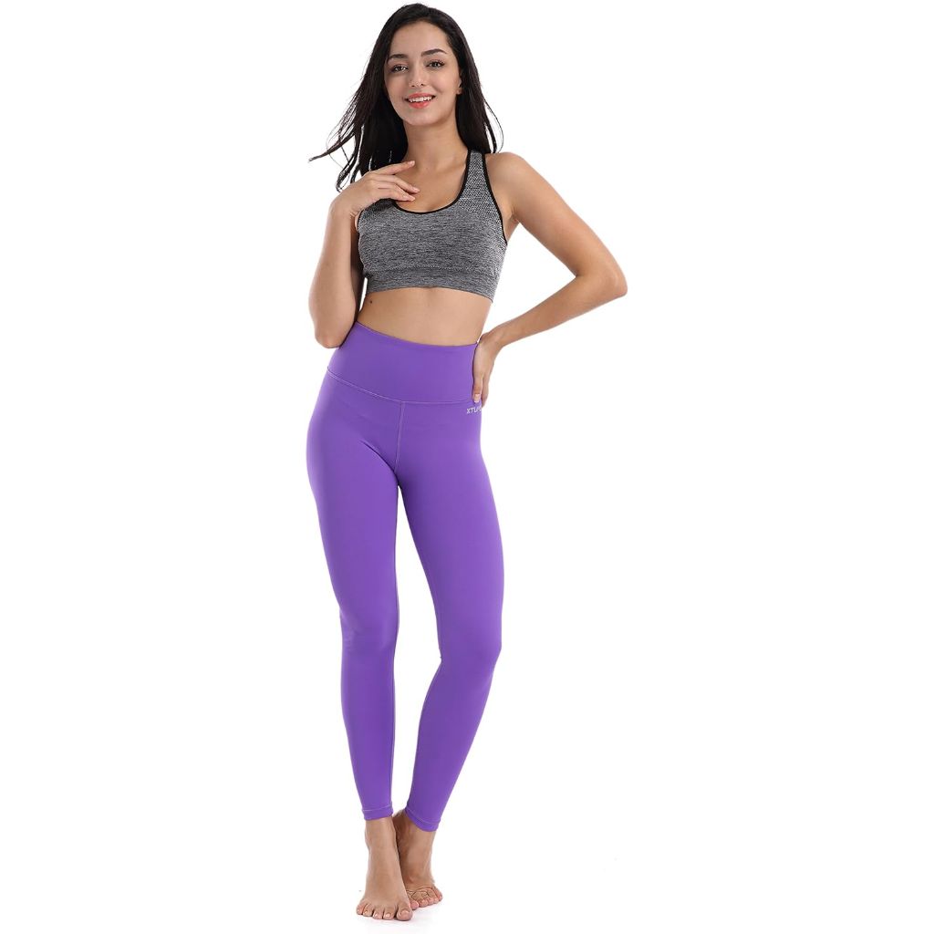 SZ 2XL, High Waist Yoga Pants with Pockets Leggings