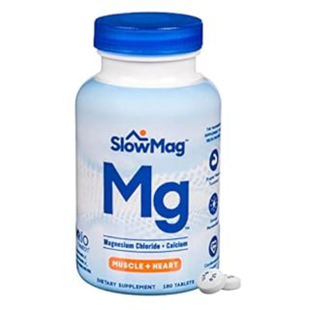 SlowMag Mg Muscle + Heart Health - 180 tablets