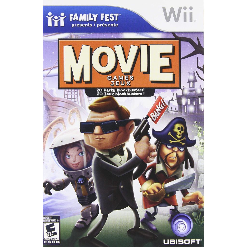 Wii FAMILY FUN FEST: MOVIE GAMES - 20 party blockbusters