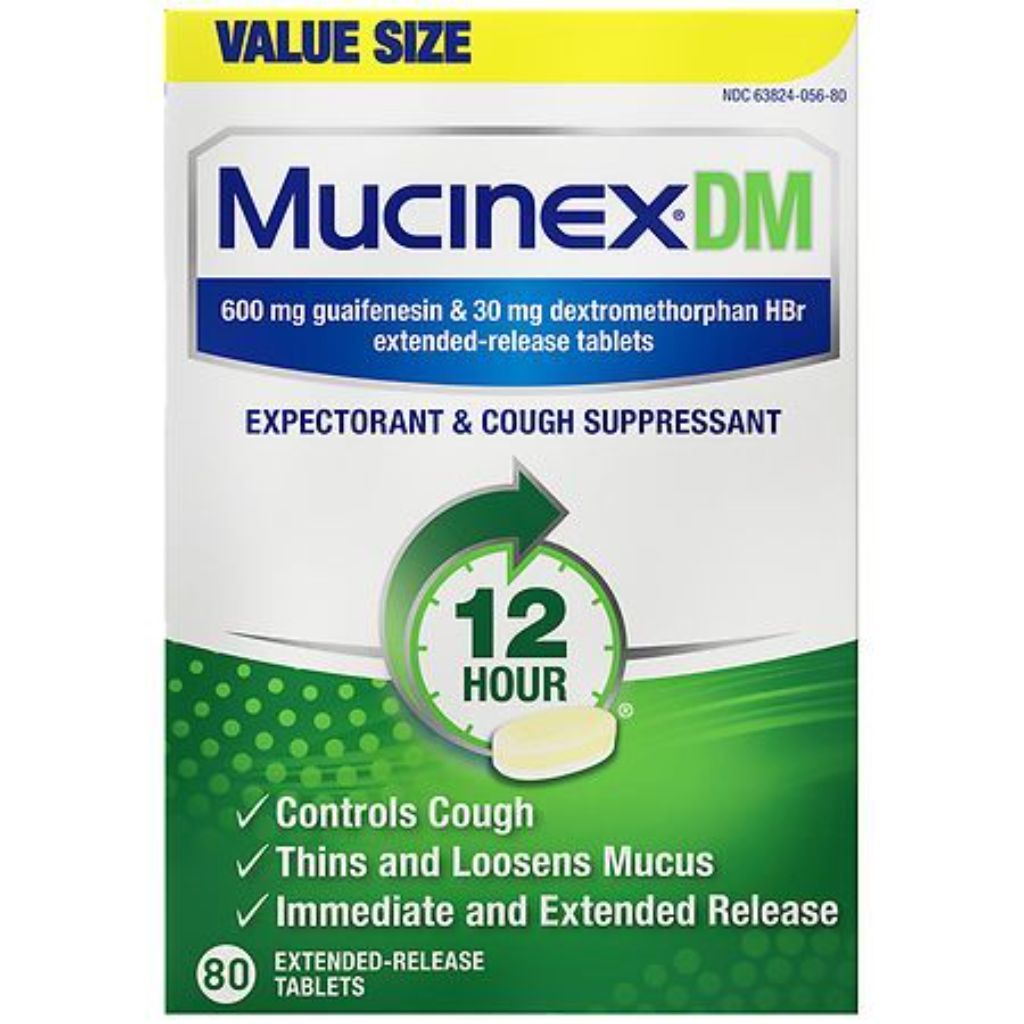 Mucinex DM Expectorant & Cough Suppressant - 80 Extended-Release Tabs