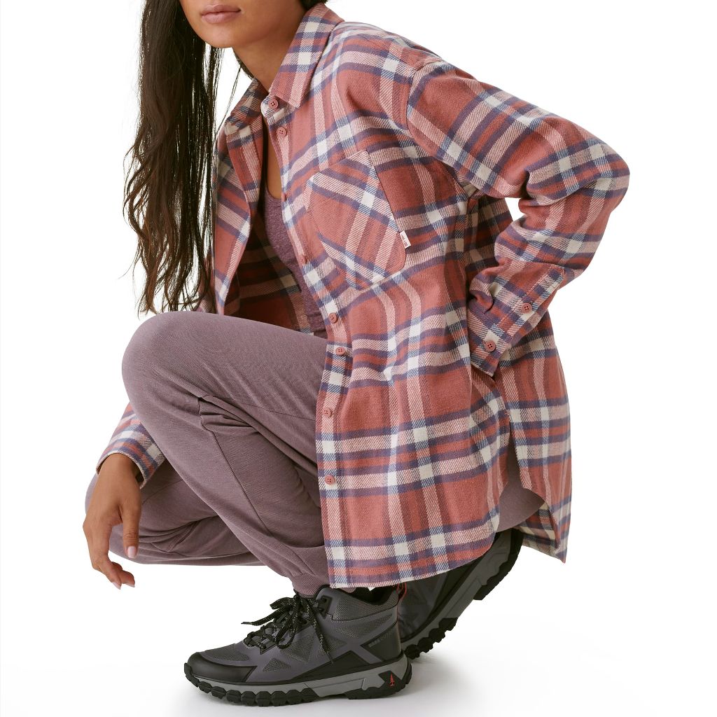 BASS OUTDOOR Women's Sportswear Shirt - Ecru Combo, Small