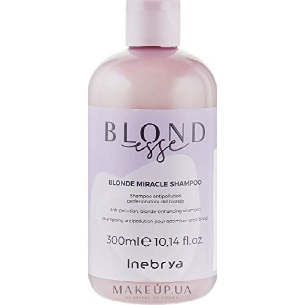 Inebrya Blondesse Blonde Miracle Shampoo for Blonde Hair - 10.14 fl. oz.