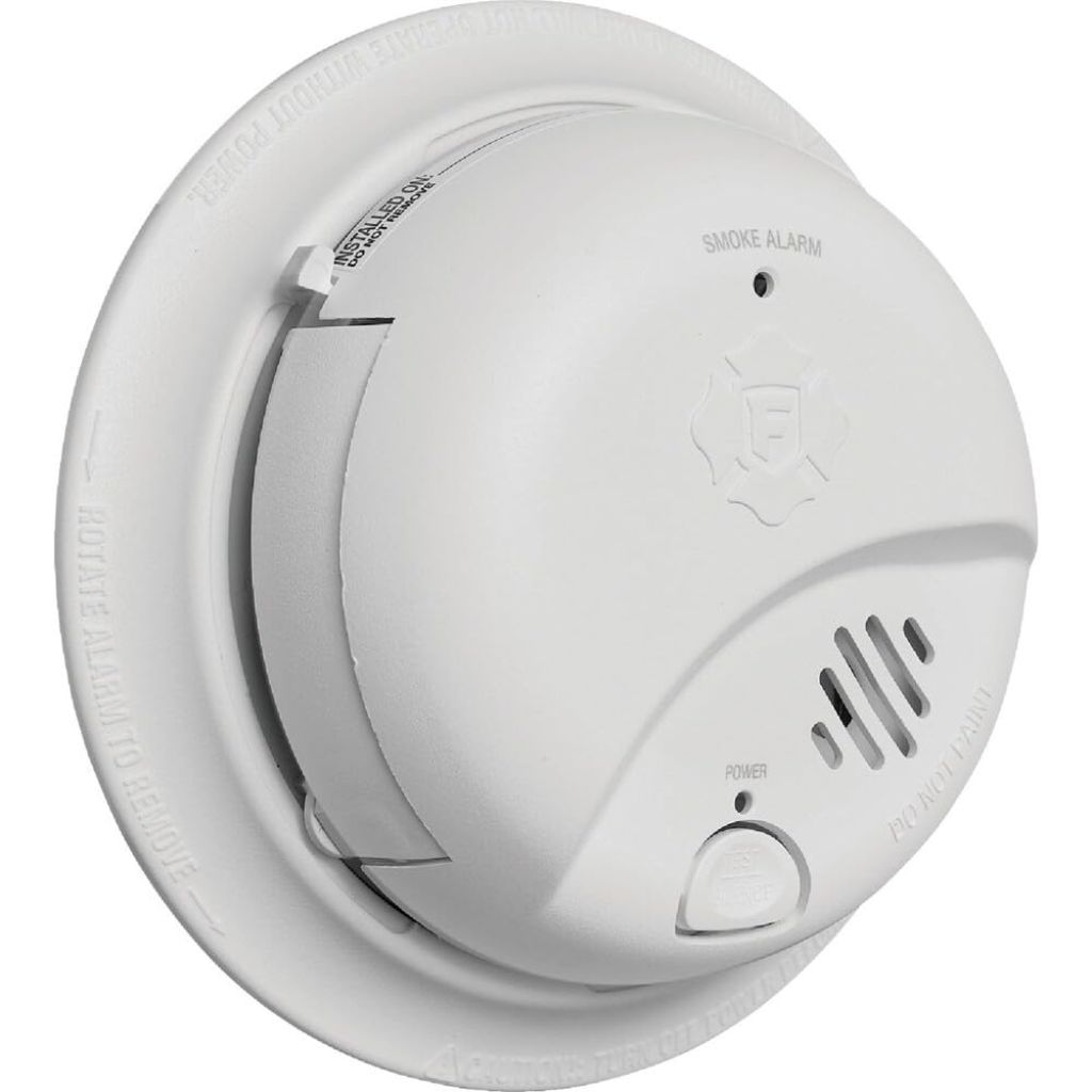 BRK - SMI100-AC Hardwire Interconnect Smoke Alarm with Battery Backup,