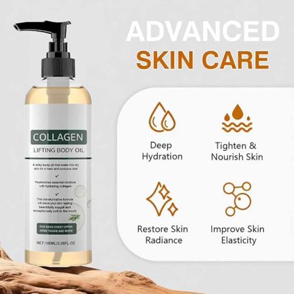 Hydrating Collagen Body Oil, 2-Pack