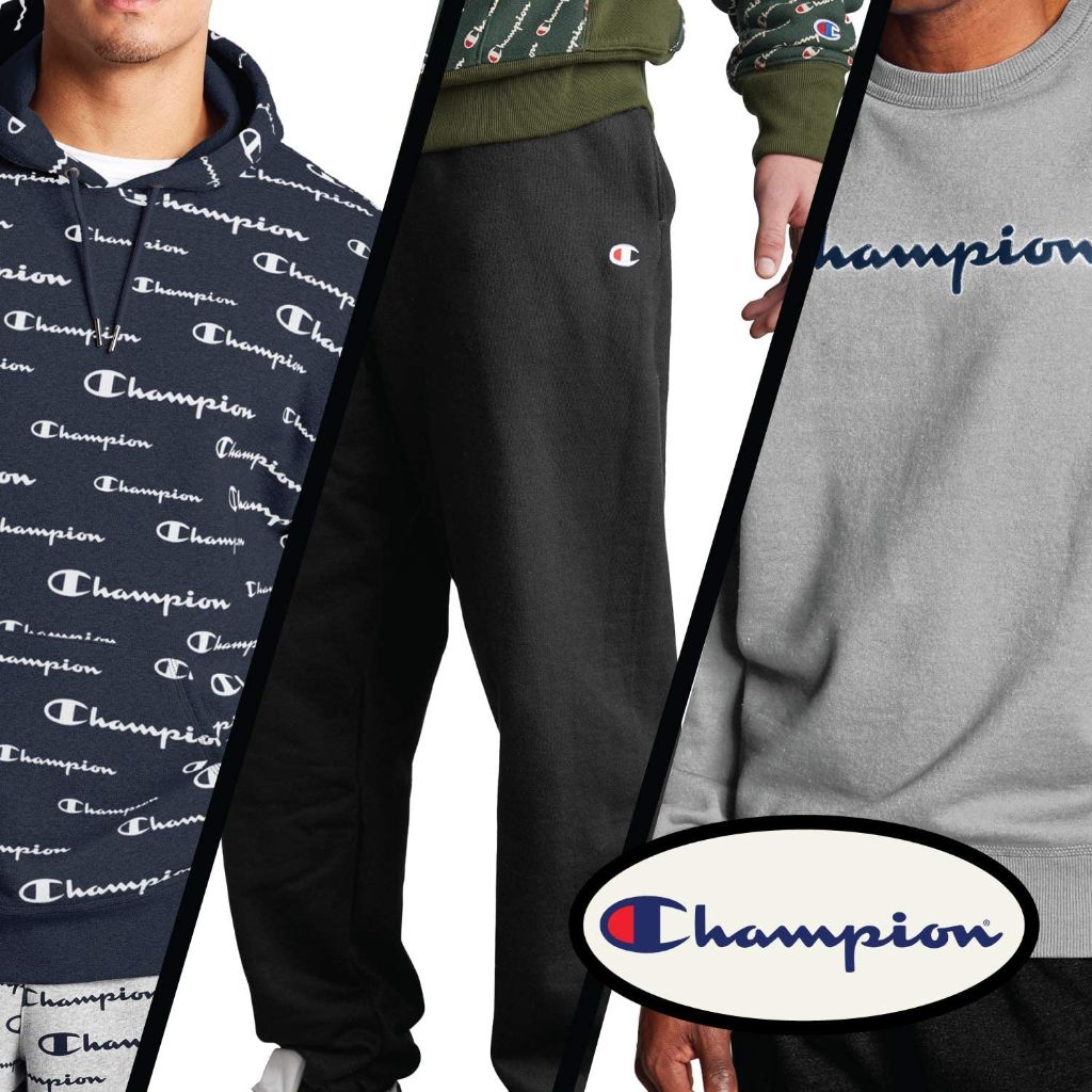 Champion Hoodie Men Big and Tall Hoodies for Men Pullover Sweatshirt Charcoal/Heather XLT