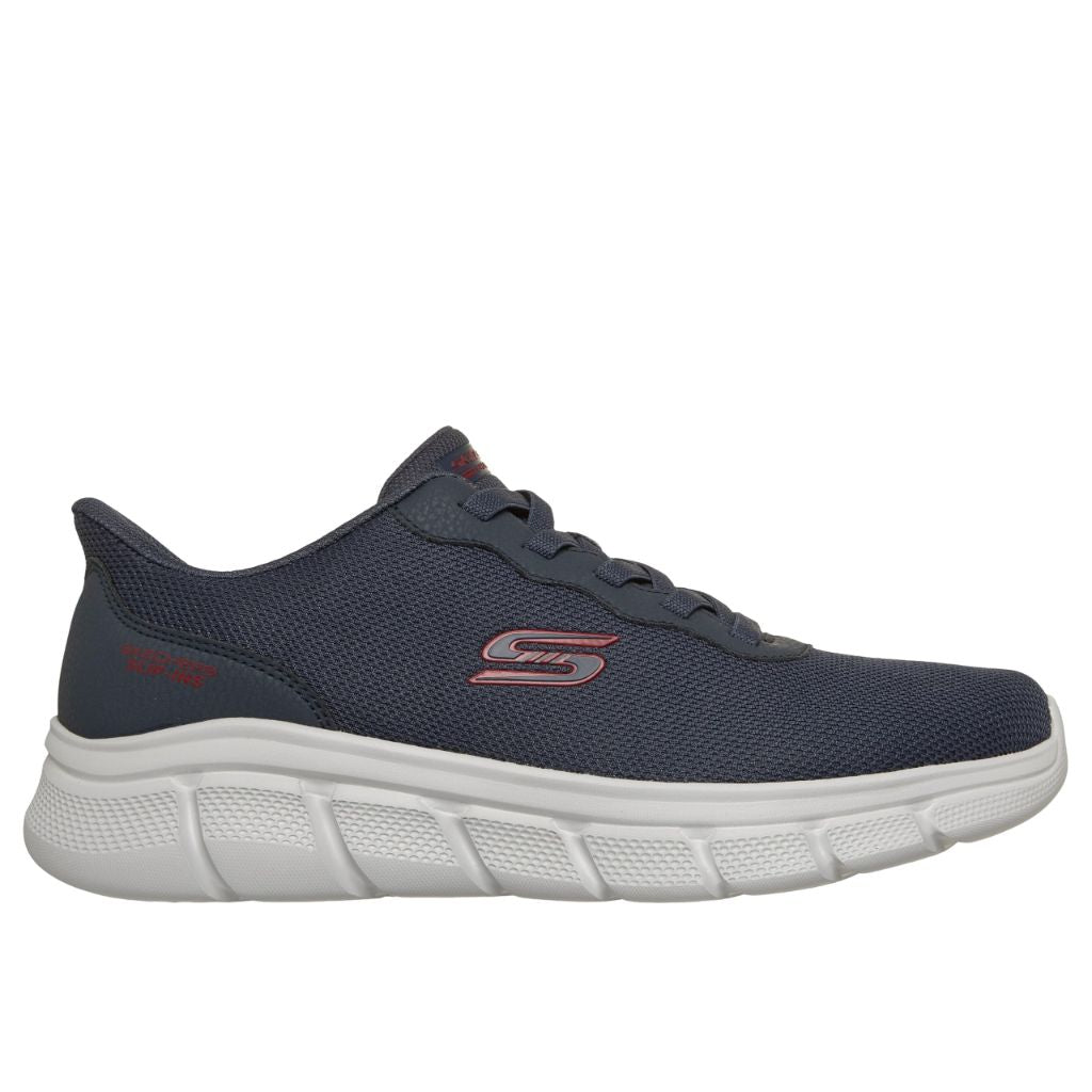 Skechers Bobs Men's B Flex - Glacial Edge Slip-ins, DKNV, 12