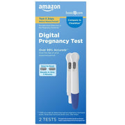 Amazon Basic Care Digital Pregnancy Test (2 Pack)