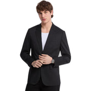 Michael Kors Men's Cotton Tech Blazer, Black, 44R