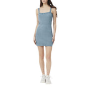 Lacoste Women's Cable Stitch Sleeveless Dress, Dusty Blue, 10