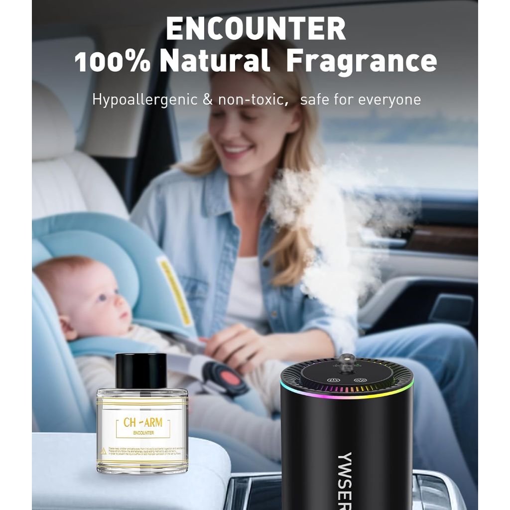 Smart Car Air Freshener Aromatherapy essential oil Refill, 50ml (Encounter)