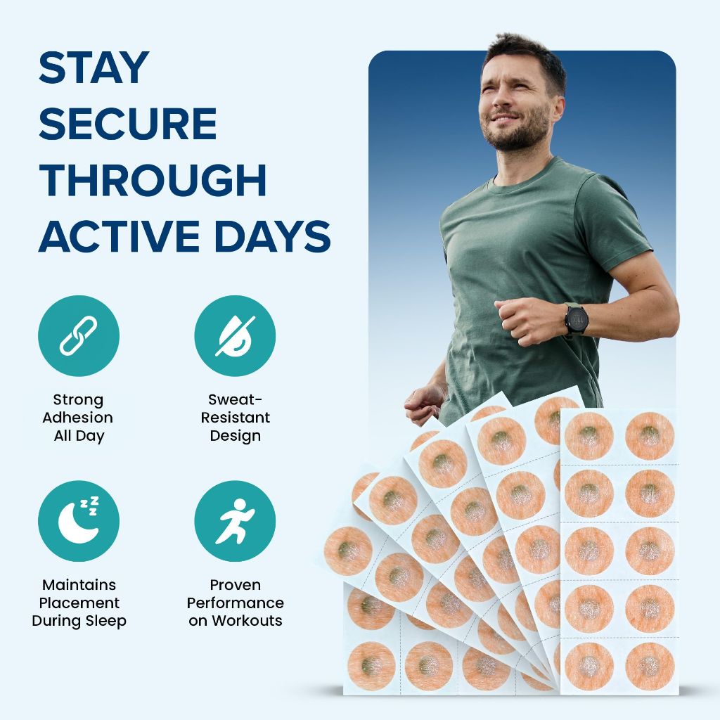 JL Breathen Sleep Solutions Performance Nose Tabs – 60 Count (30 Days) – Premium Skin-Friendly Adhesive for Secure, Comfortable All-Day Hold