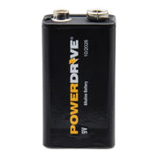 PwerDrive 9 Volt Alkaline Battery 1-Pack PD9V1PK 9V Alkaline Performance All-Purpose Battery 5-Year Shelf Life