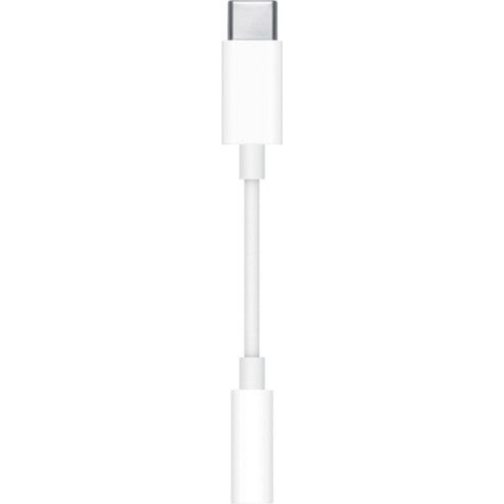 Apple - USB-C to 3.5mm Headphone Jack Adapter - White