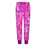 Hurley Girls Soft Knit Jogger Sweatpants, Eletric Orchid, Medium US