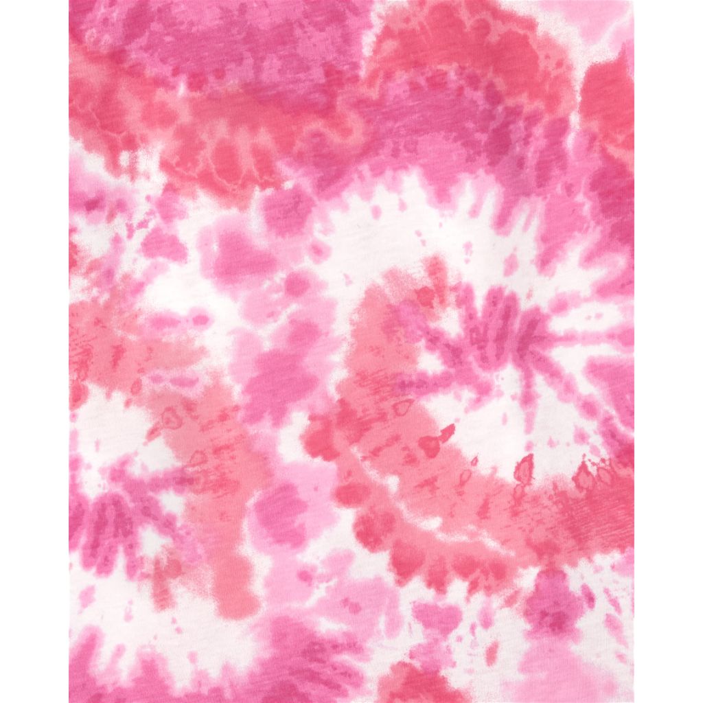 The Children's Place Girls Short Sleeve High Low Top Shirt, Fiesta Tie Dye, Large US