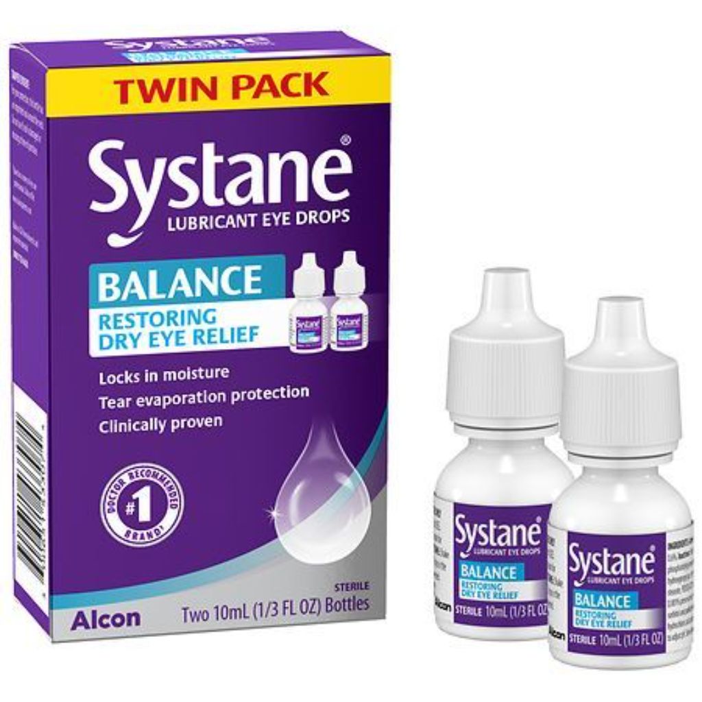 Systane Balance Lubricant Eye Drops - 10mL (Twin Pack)