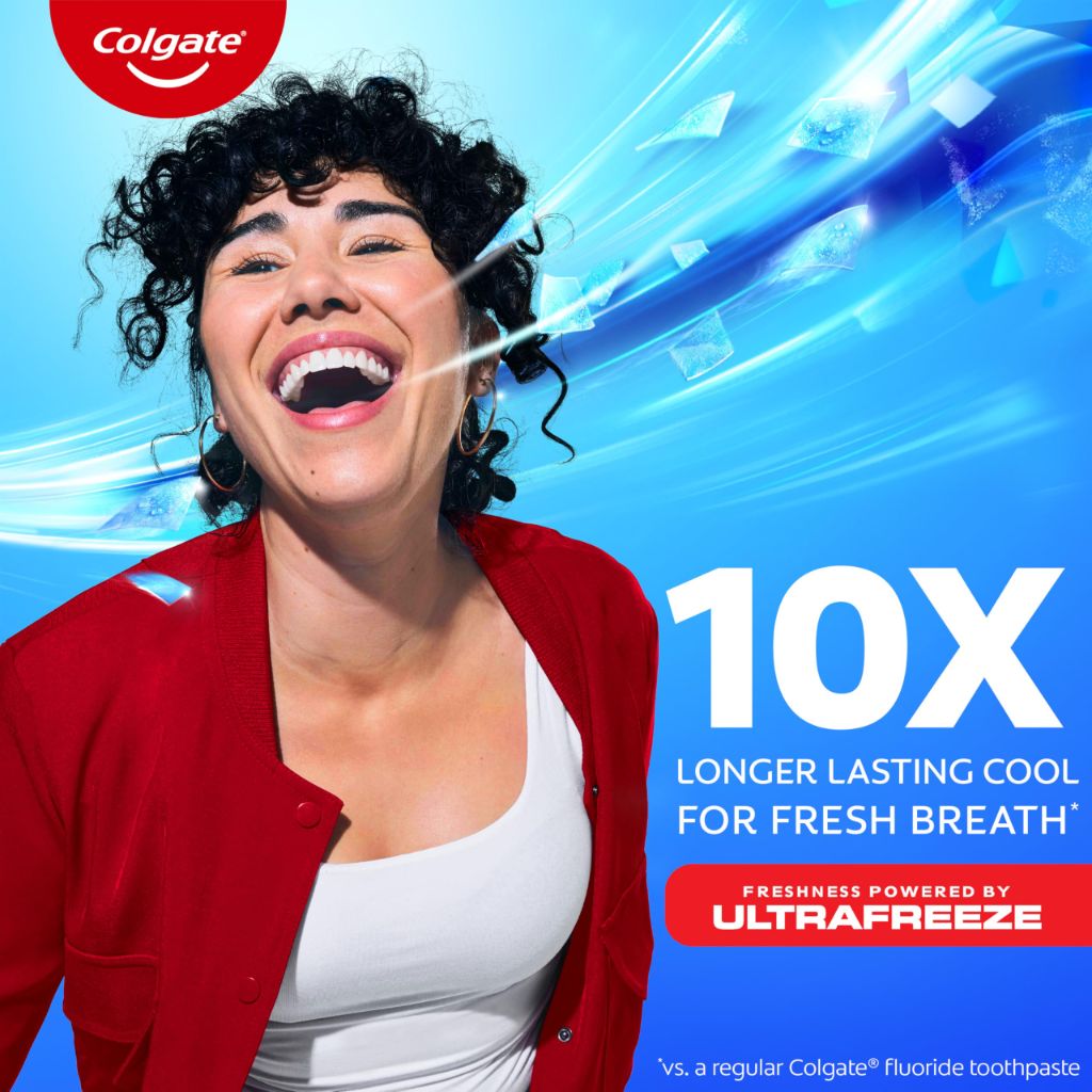 Colgate MaxFresh Cool Mint Toothpaste Pack | 4 Pack, 6.3 oz