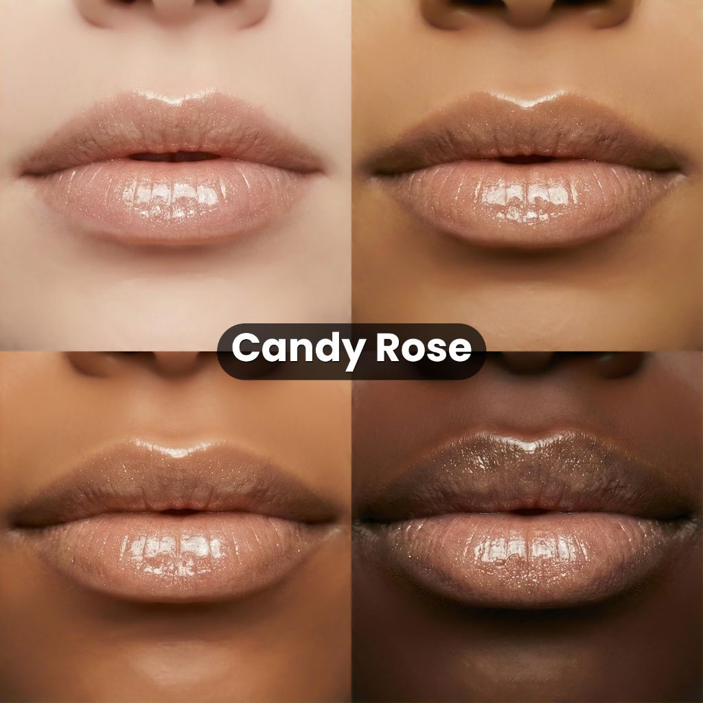 Bob Shimmering Moisturizing Lip Oil for Plumping (01#Candy Rose)