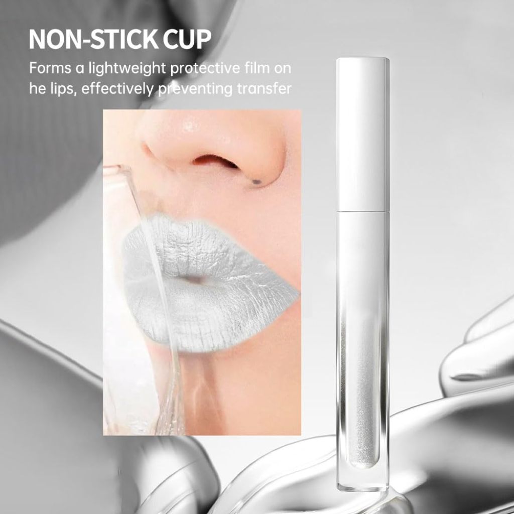 Hxssll Pearlescent Metallic Lip Gloss & Liquid Eyeshadow 2-in-1