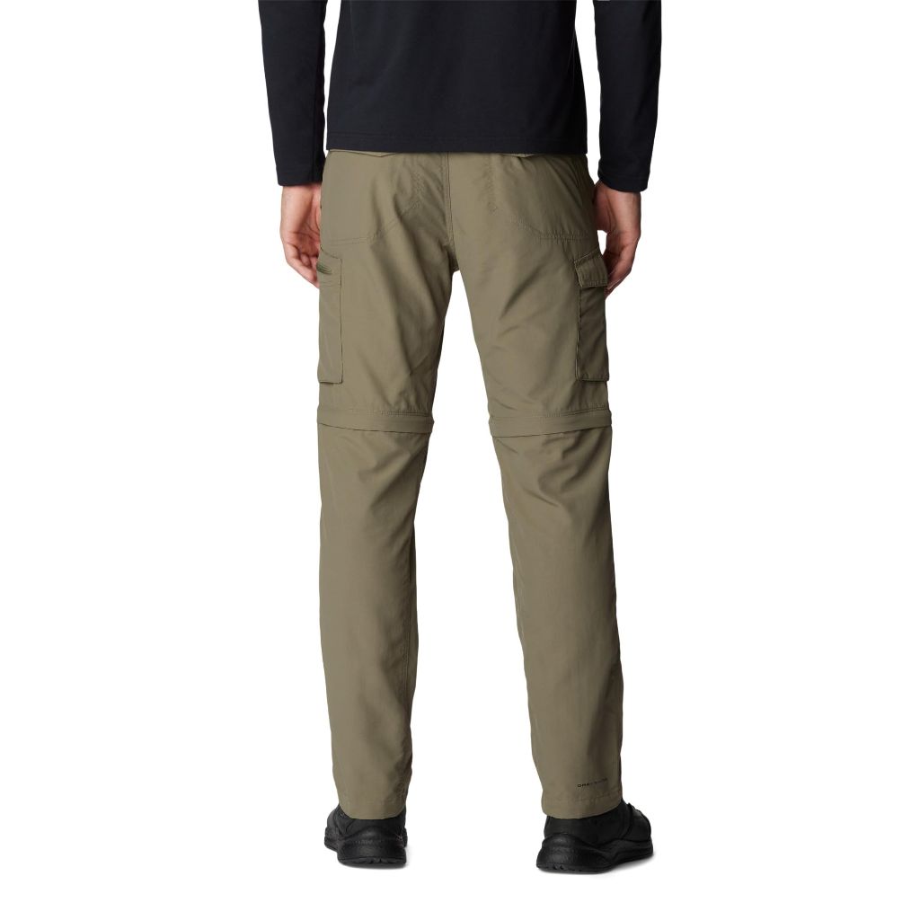 Columbia Men's Silver Ridge Convertible Pant, Stone Green, SZ 36
