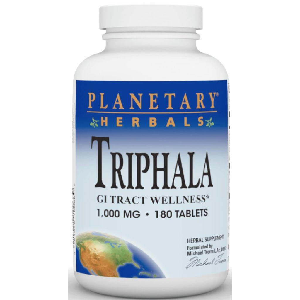 Planetary Herbals Triphala Vitamin | 1000 Mg | 180 Tabs