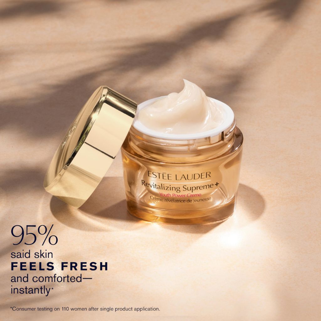 Estée Lauder Revitalizing Supreme+ Youth Power Cream | Anti-Aging, Travel Size, 0.5 Ounce