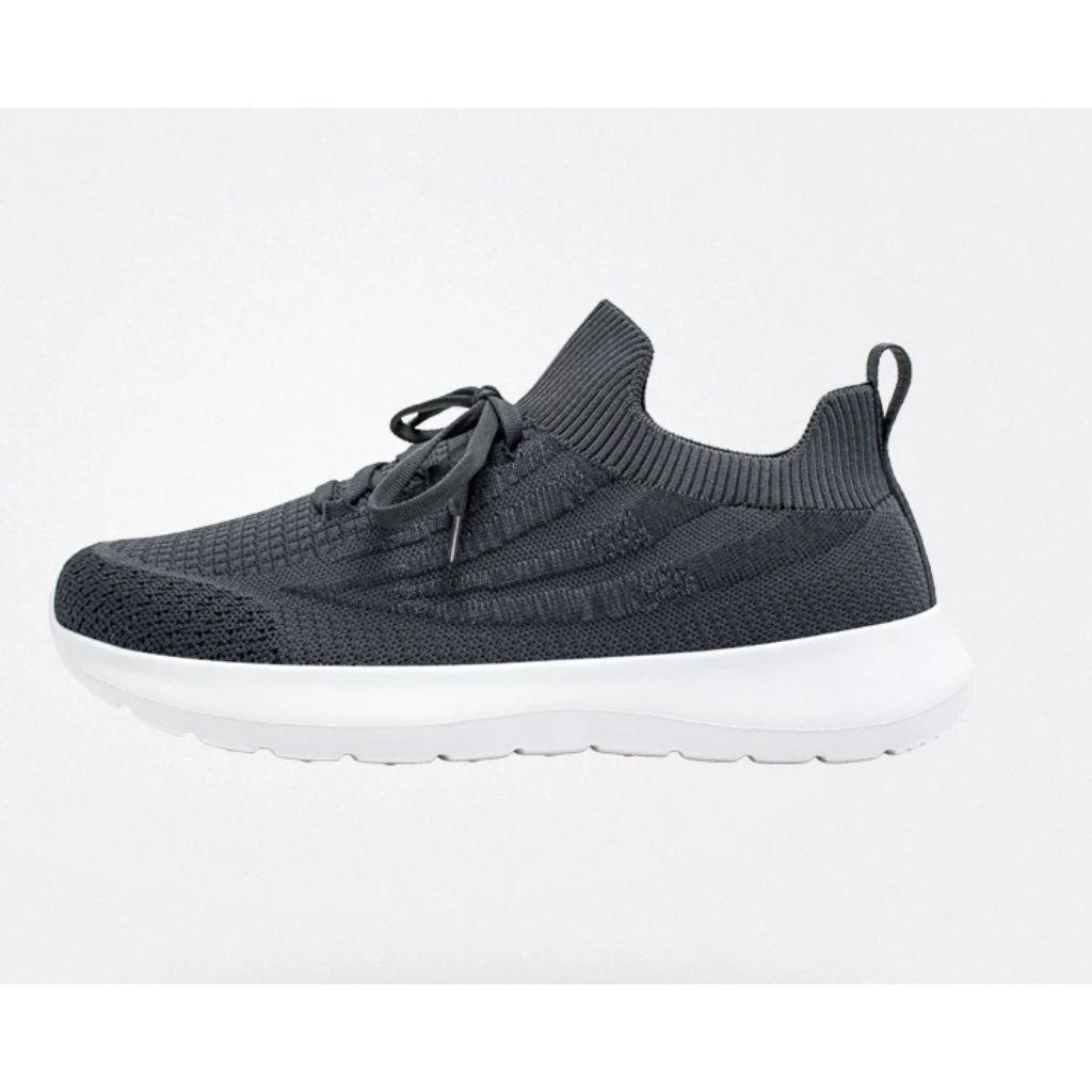 Hobibear Men's Wide Toe Box Running Shoes - Gray, Size 8.5