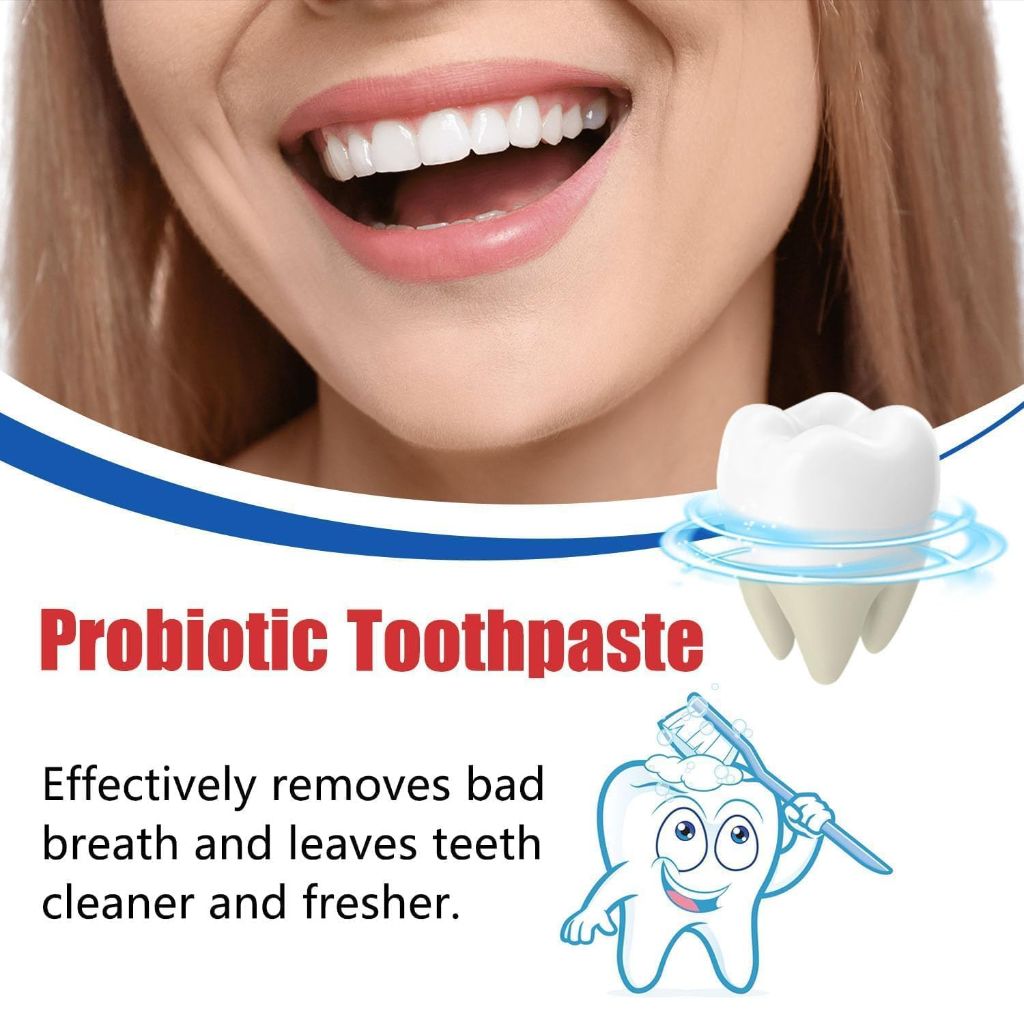 2Pcs Sp-8 Probiotics Whitening Toothpaste, Fresh Breath Fresh Mint Flavor