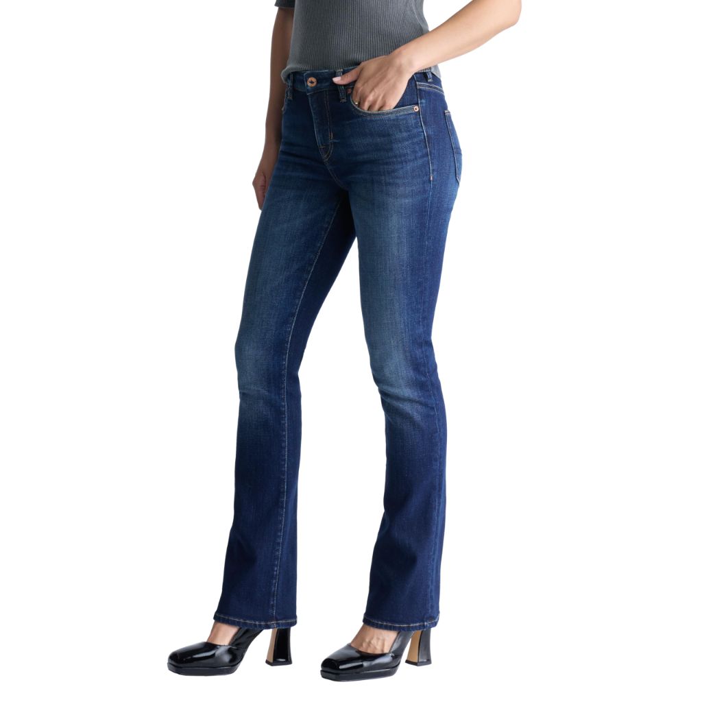 SZ 26, Buffalo David Bitton Women's Queen Mid-Rise Bootcut Jeans | Vintage Dark Blue