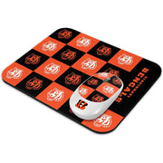 SOAR NFL Wireless Mouse and Mouse Pad - Cincinnati Bengals