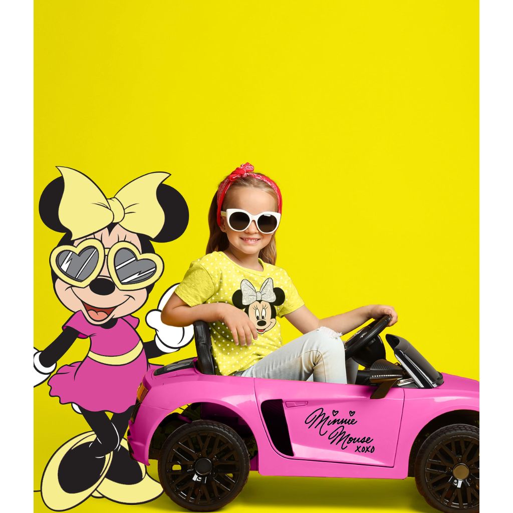 Minnie Mouse Tshirt (3-Shirts Pack) Kids & Toddler Girls Clothes 6 Yl/W/Pk SS