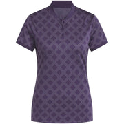 adidas Women's Ultimate365 Jacquard Polo Shirt - Collegiate Navy, XL