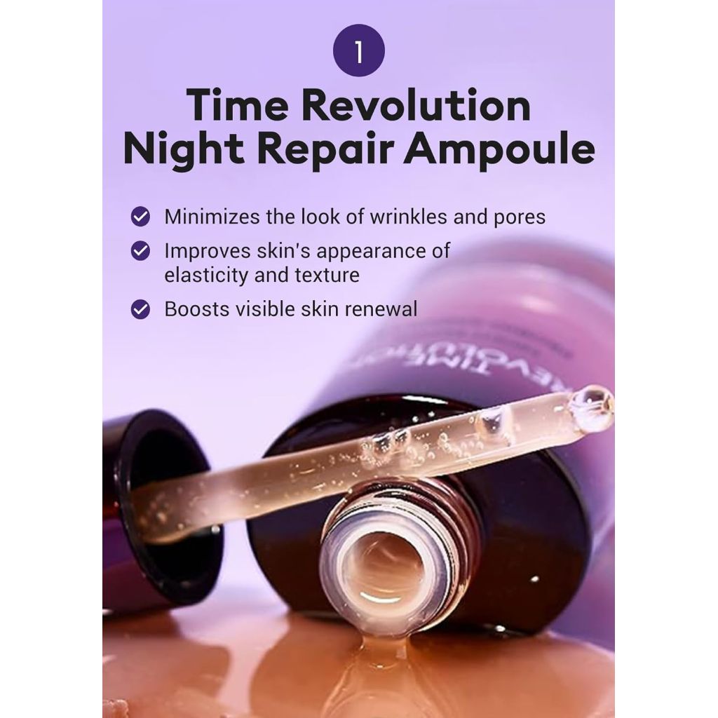 MISSHA Time Revolution Night Repair 5X Gift Set | Korean Skin Care
