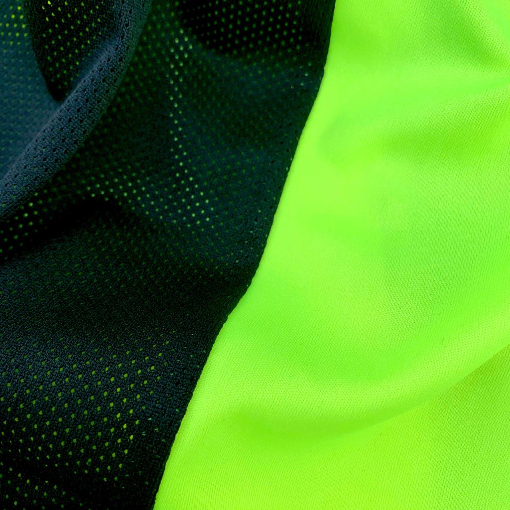 SafetyShirtz Men's SS360 Basic Class 2 - Type-R - UPF 40 - Reflective Safety Shirt, Yellow(Safety Green) - X-Large