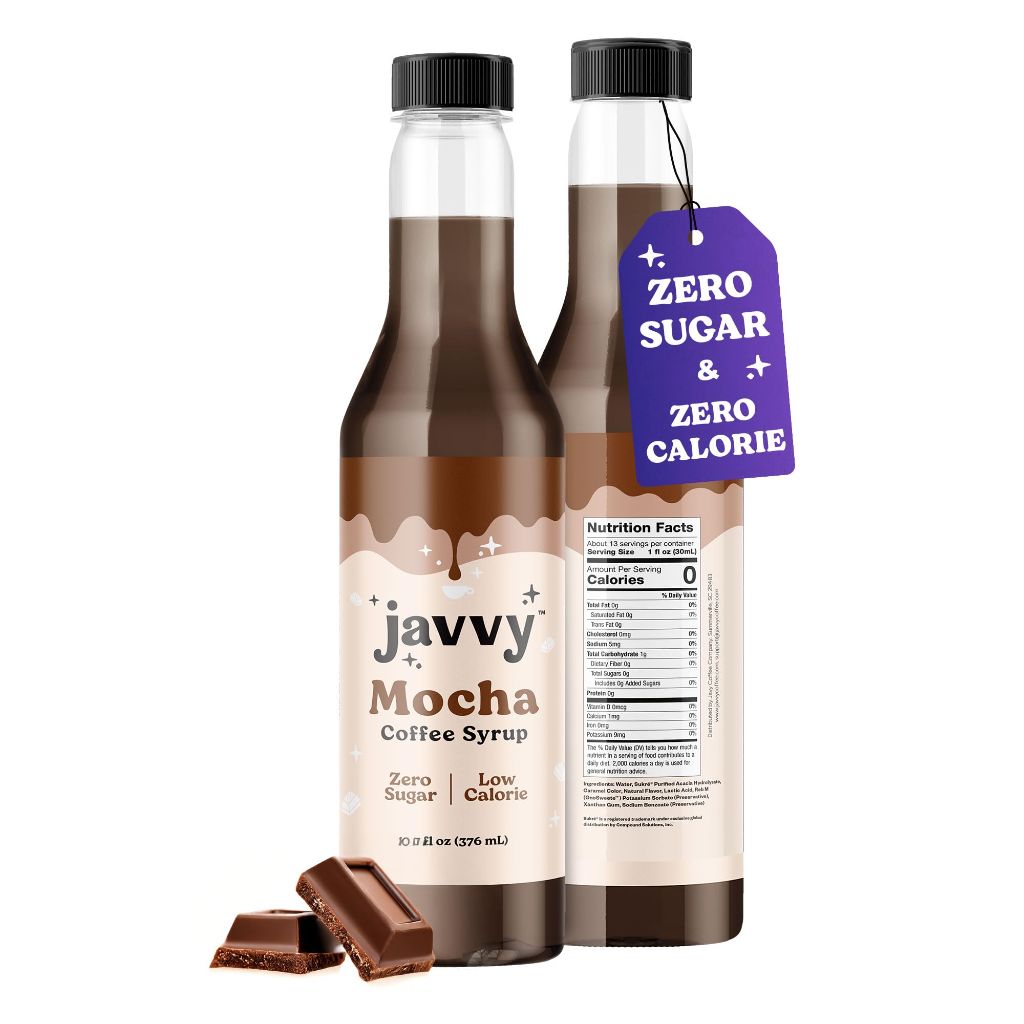 Javvy Coffee Syrup - Zero Sugar, Coffee Flavoring Syrup – Mocha