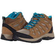Columbia Women's Redmond III Mid Waterproof Hiking Boots, Khaki II/Sea Level, Size 8