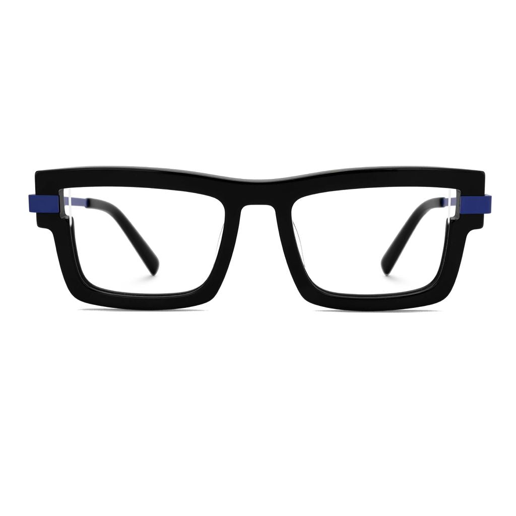 Zeelool Fashion Rectangle Blue Light Blocking Glasses for Men Yahia Computer Glasses ZJGX252259-01 Blue