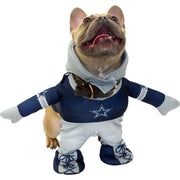 NFL Dallas Cowboys Officially Licensed Running Dog Costume by MODERN HERO Includes 2 pc Set - Bodysuit and Hat (Large)