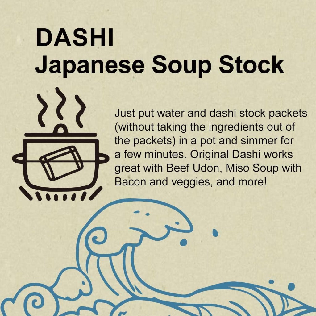 Grelim Dashi Stock Japan Dashi Soup 18 Packets, Natural Domestic Ingredients, Additive Free, MSG Free, Made in Japan Extremely Tasty 8g x 18 Pacs 5.04 Oz