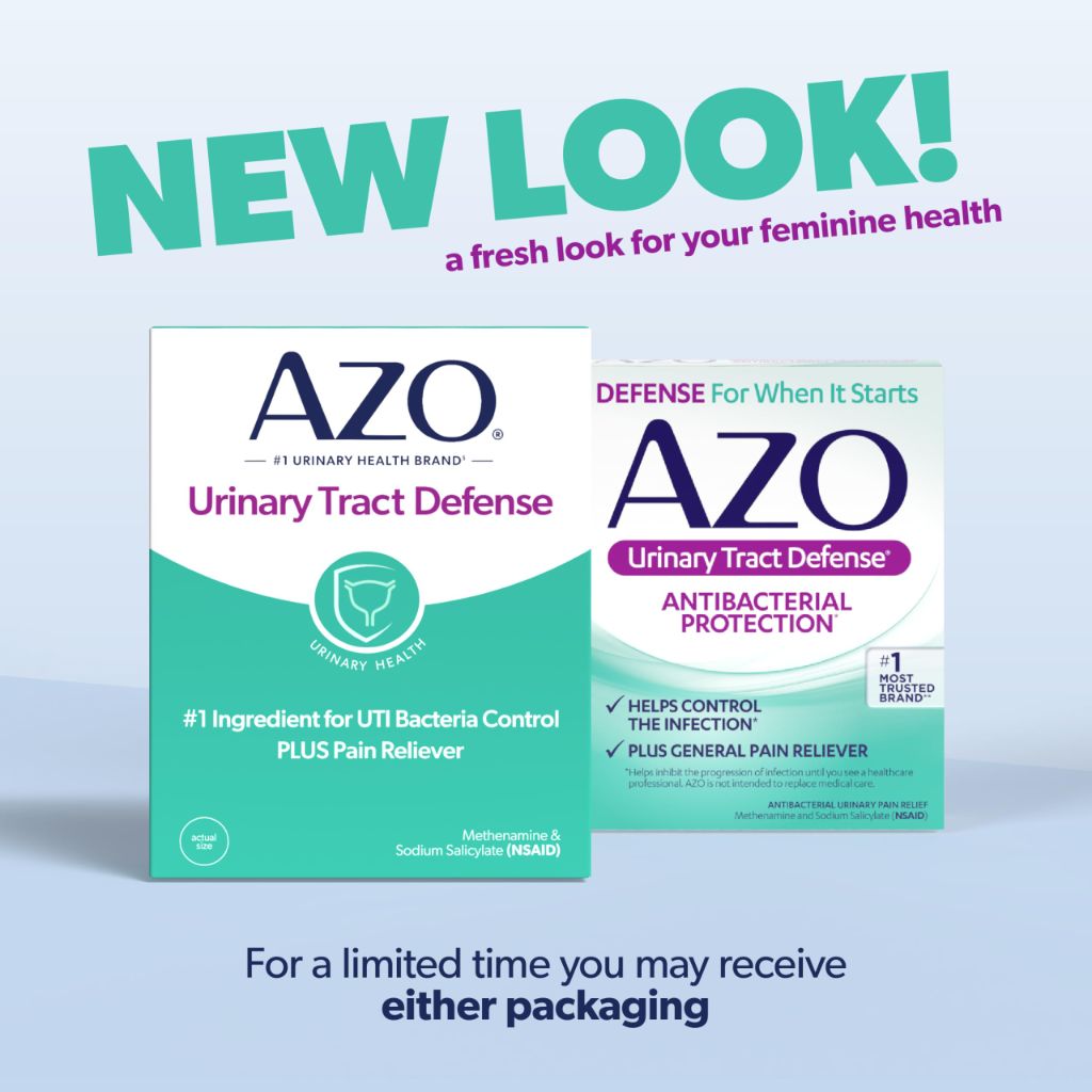 AZO Urinary Tract Defense Antibacterial Protection, 24 Count